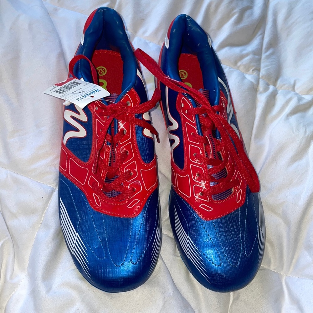 NWT MITRE Blue Soccer Cleats